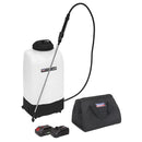 Sealey SV20 Series 15L Cordless Garden Backpack Sprayer 20V 2Ah CP20VGBSKIT1