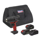 Sealey SV20 Series Cordless Heat Gun Kit 20V - 2 Batteries CP20VHGKIT2