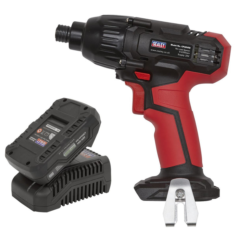 Impact Driver Kit 1/4" Hex Drive 20V 2Ah SV20 Series