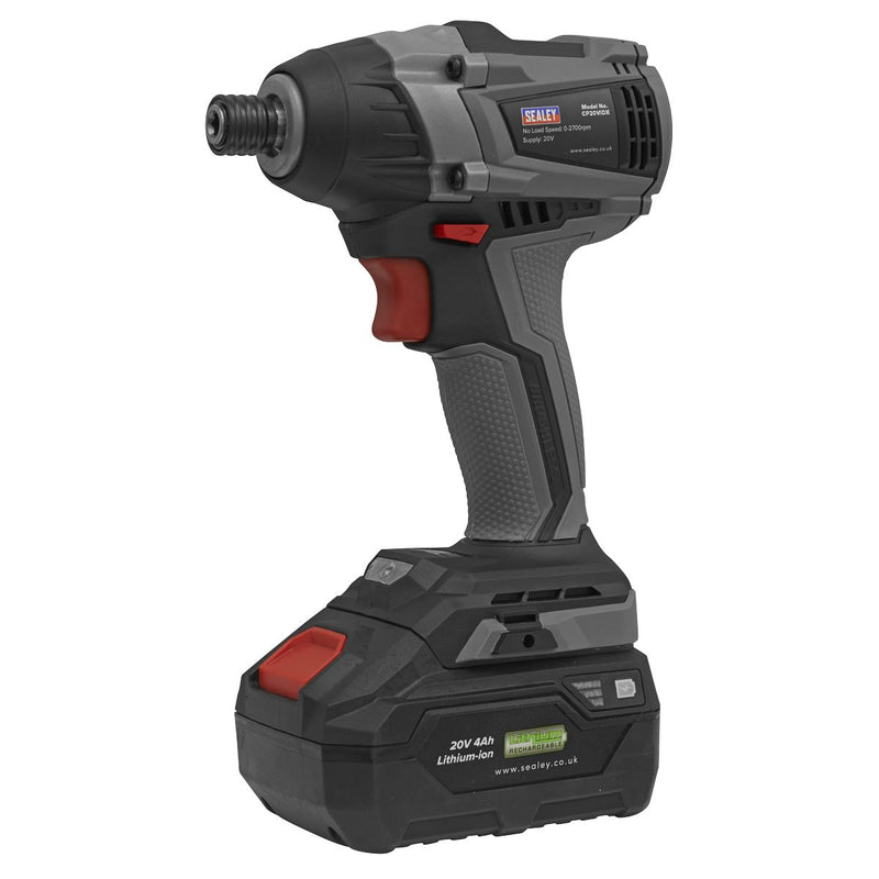 Brushless Impact Driver 20V SV20 Series 1/4"Hex - Body Only