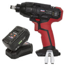 Sealey SV20 Series 1/2"Sq Drive Impact Wrench Kit 20V 4Ah CP20VIWKIT1