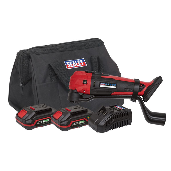 Cordless Oscillating Multi-Tool Kit 20V SV20 Series - 2 Batteries