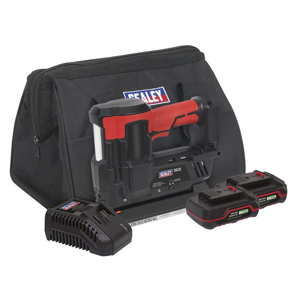 Cordless Staple/Nail Gun Kit 18G 20V SV20 Series - 2 Batteries