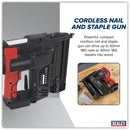 Sealey SV20 Series 18G Cordless Nail/Staple Gun 20V - Body Only CP20VNG