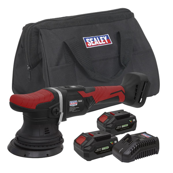 Cordless Orbital Polisher Kit 20V 4Ah SV20 Series �125mm - 2 Batteries