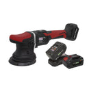 Sealey Premier SV20 Series 125mm Cordless Orbital Polisher Kit 20V 4Ah - 2 Batteries CP20VOPKIT2
