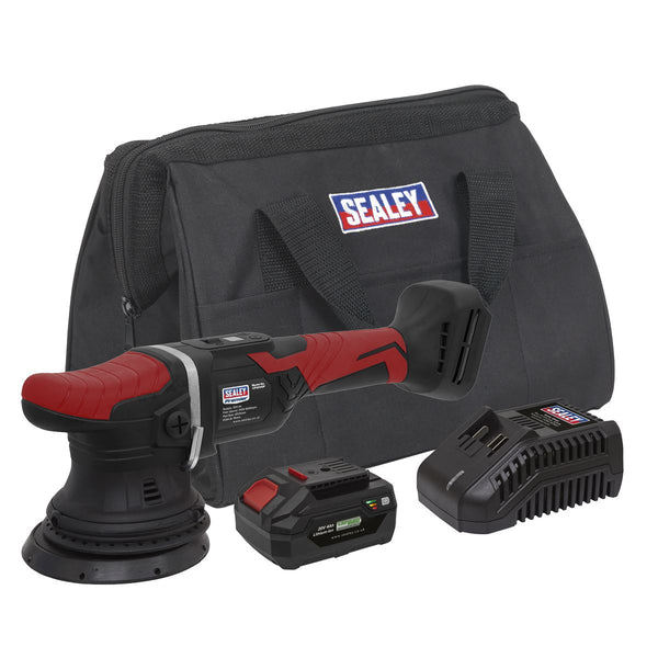 Cordless Orbital Polisher Kit 20V 4Ah SV20 Series �125mm