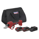 Sealey SV20 Series Brushless Cordless Pruning Shears Kit 20V 2Ah - 2 Batteries CP20VPSKIT