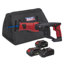 Sealey SV20 Series Cordless Reciprocating Saw 20V - 2 Batteries CP20VRSKIT