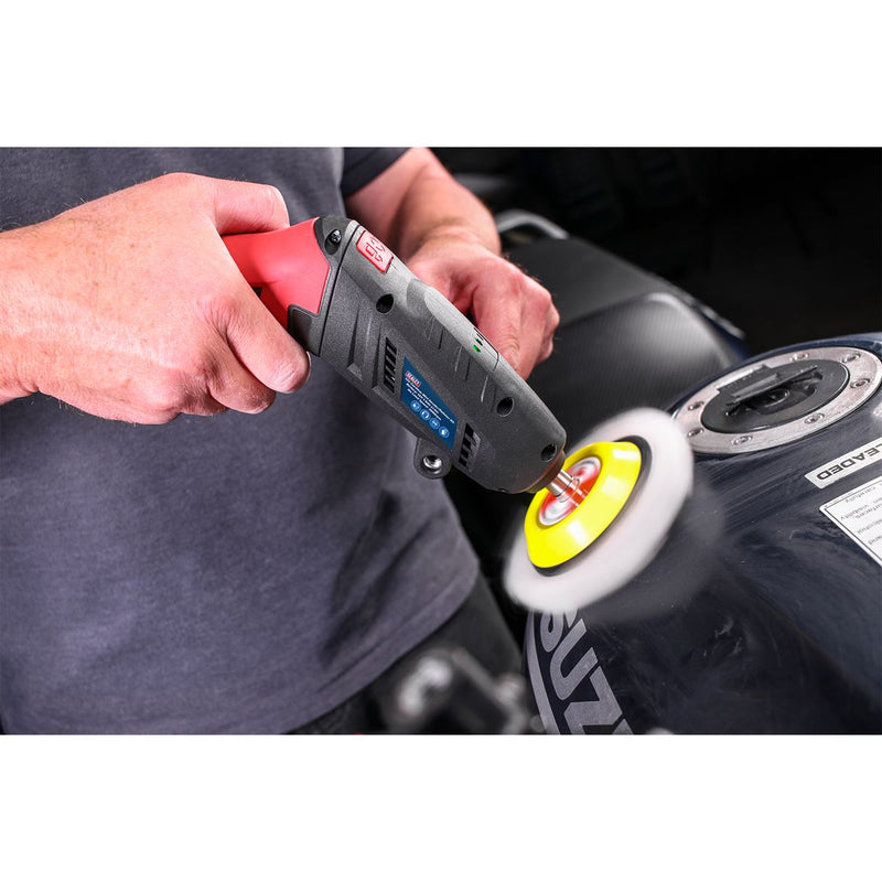 Cordless Mini Sander/Polisher Kit �75mm 12V Lithium-ion