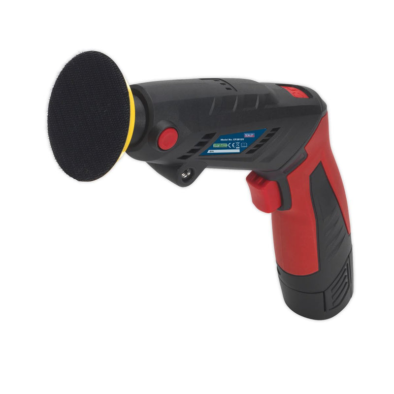 Cordless Mini Sander/Polisher Kit �75mm 12V Lithium-ion