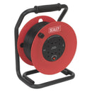 Sealey 50m Heavy-Duty Cable Reel with Thermal Trip 4 x 230V CR50/1.5