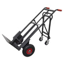 Sealey Premier Heavy-Duty 3-in-1 Sack Truck with PU Tyres 300kg Capacity CST989HD
