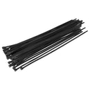 Sealey Cable Tie 450 x 7.6mm, Black - Pack of 50 CT45076P50