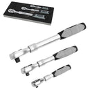 TELESCOPIC RATCHET SET 3PC EXTENDABLE REVERSIBLE 1/4" 1/2" 3/8" EVA FOAM CT5796