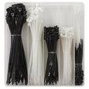 Sealey Cable Tie Assortment, Black/White - Pack of 600 CT600BW