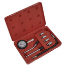 Sealey Petrol Engine Compression Test Kit 6pc Petrol Compression Tester CT955