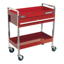Sealey Superline PRO&reg; Heavy-Duty Trolley with Lockable Drawer 2-Level CX101D