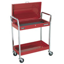 Sealey Superline PRO&reg; Heavy-Duty Trolley with Lockable Top 2-Level CX104