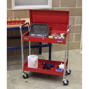 Sealey Superline PRO&reg; Heavy-Duty Trolley with Lockable Top 2-Level CX104