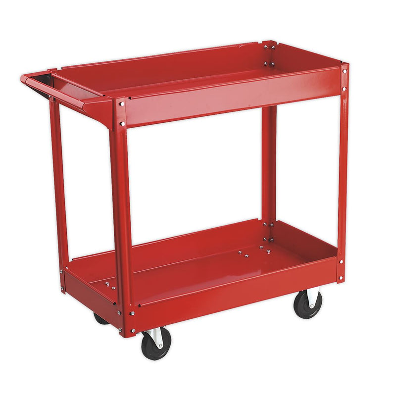 Workshop Trolley 2-Level Heavy-Duty