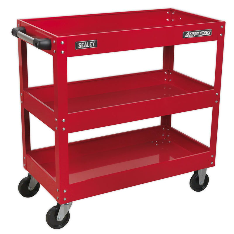 Workshop Trolley 3-Level Heavy-Duty