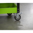 Sealey Superline PRO&reg; Heavy-Duty Workshop Trolley 3-Level - Hi-Vis Green CX110HV