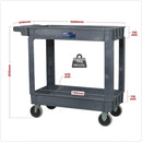 Sealey Composite Heavy-Duty Trolley 2-Level CX202