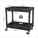 Sealey Composite Heavy-Duty Trolley 2-Level CX204