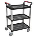 Sealey Composite Workshop Trolley 3-Level/3 Wall CX309