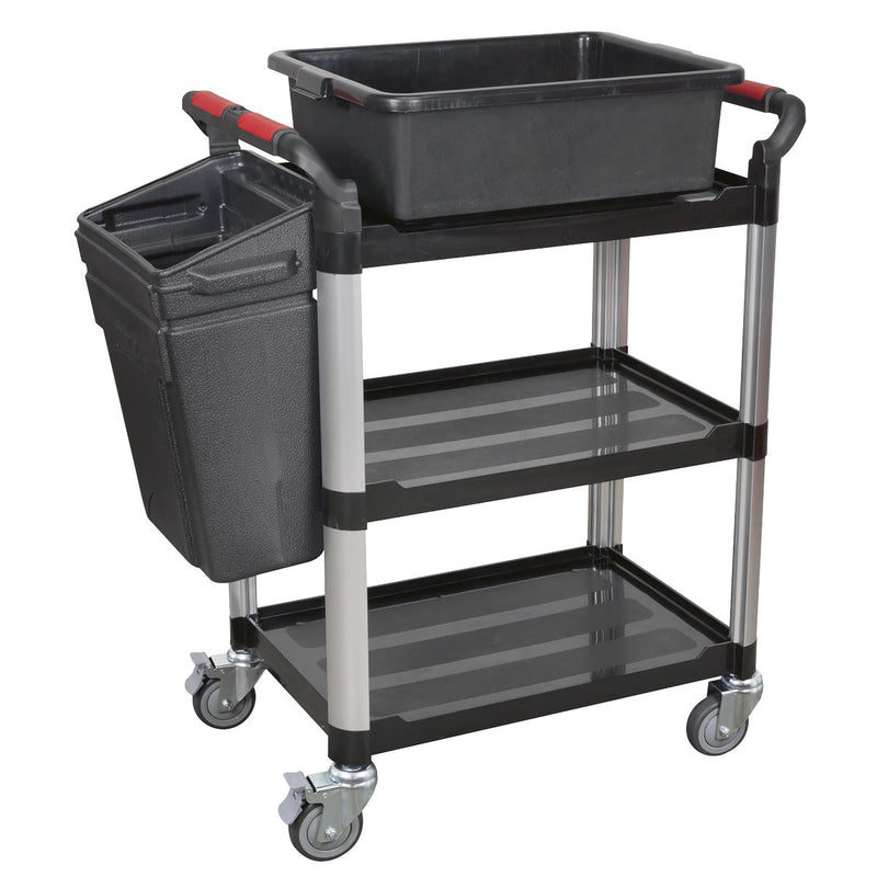 Workshop Trolley 3-Level Composite - 3 Wall