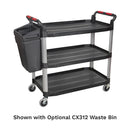 Sealey Composite Workshop Trolley 3-Level/3 Wall CX310