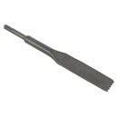Sealey SDS Plus Toothed Mortar/Comb Chisel 30 x 250mm D1CC