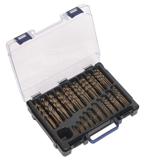 HSS Cobalt Fully Ground Drill Bit Assortment 170pc �1-10mm