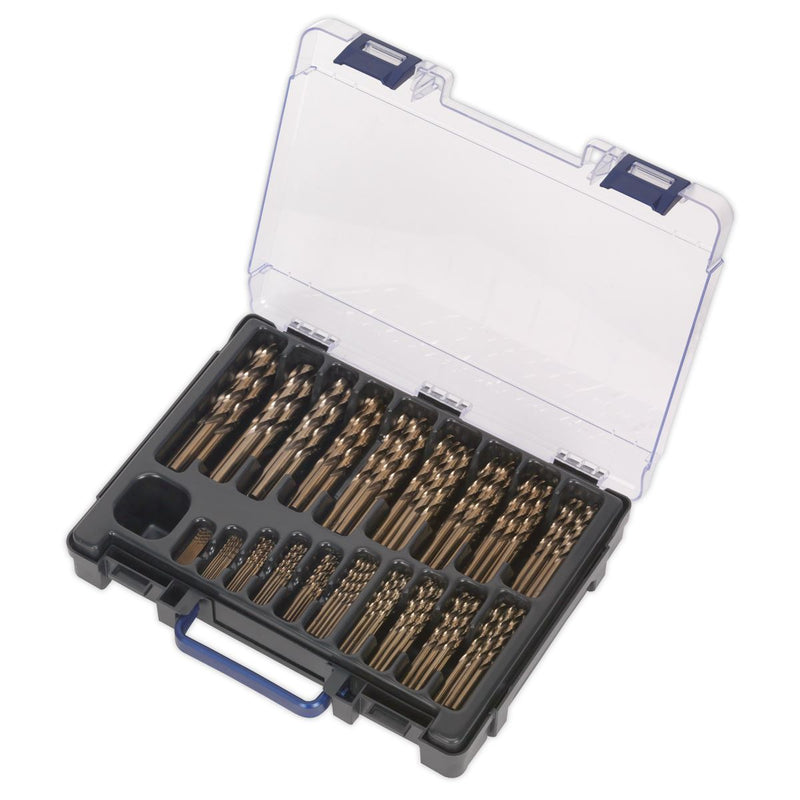 HSS Cobalt Fully Ground Drill Bit Assortment 170pc �1-10mm