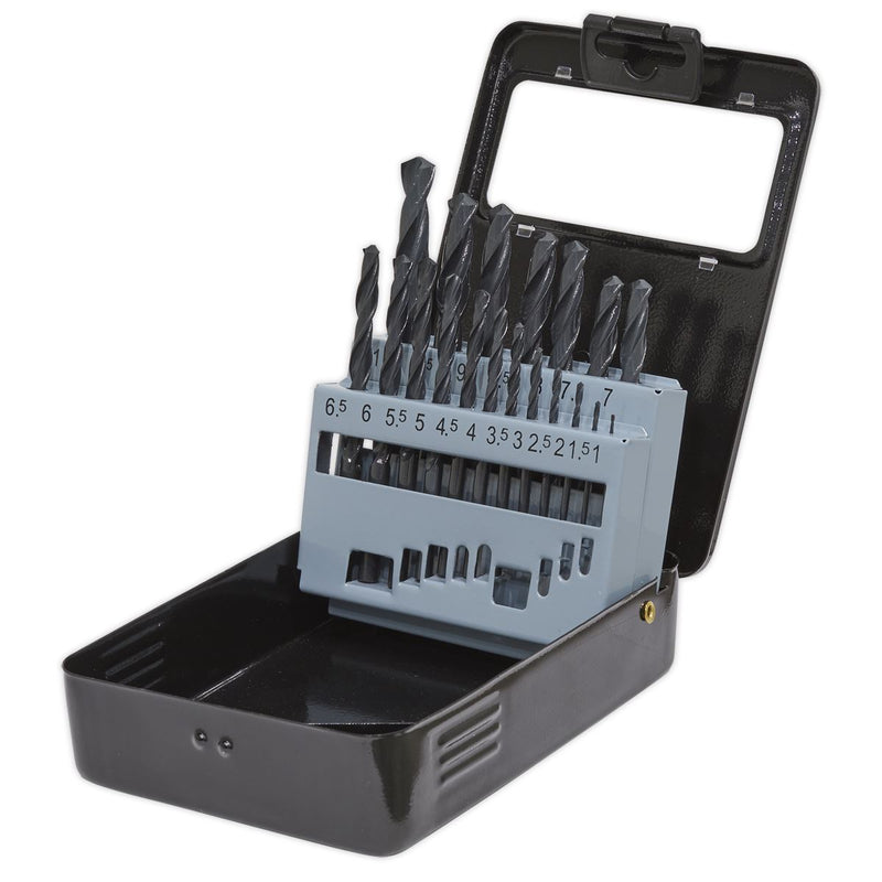 HSS Roll Forged Drill Bit Set 19pc �1-10mm