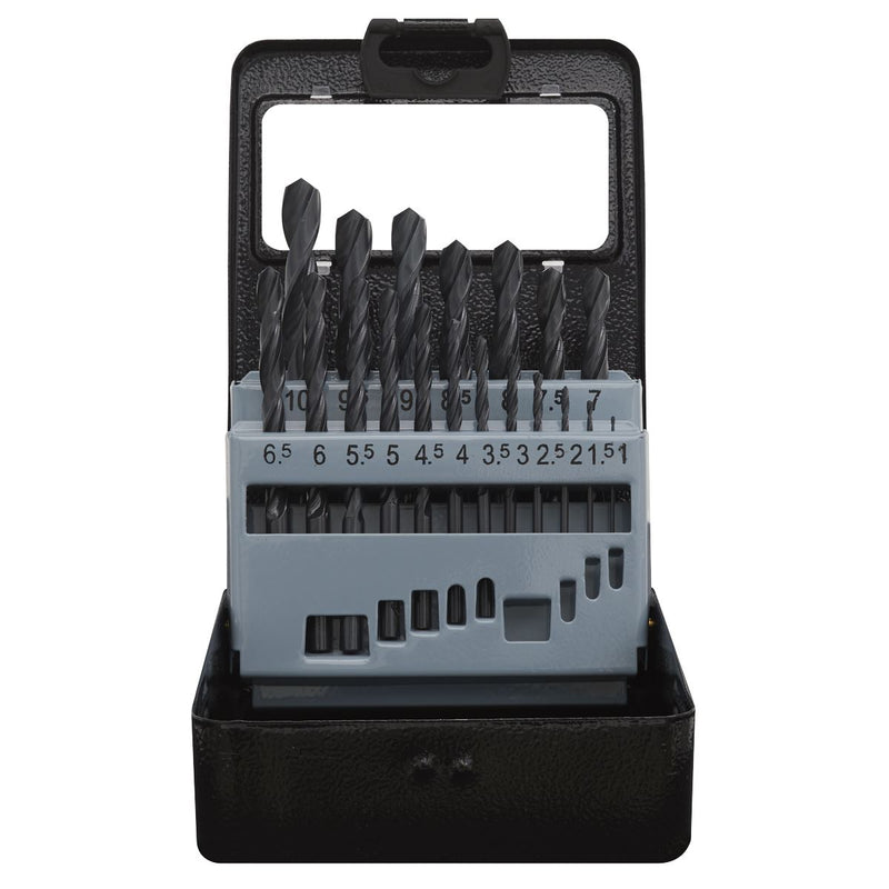 HSS Roll Forged Drill Bit Set 19pc �1-10mm