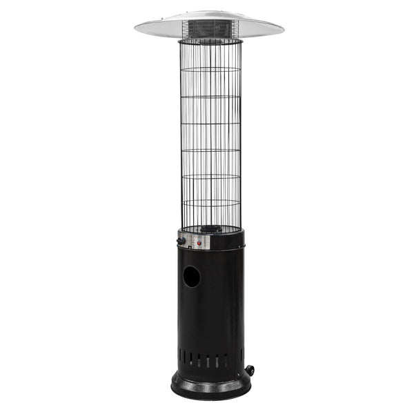 Sealey Dellonda Gas Patio Heater 13kW for Commercial & Domestic Use, Black DG124