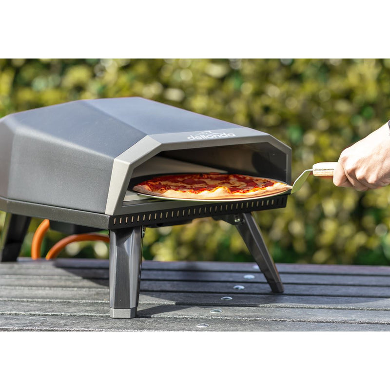 Sealey Dellonda Gas Pizza Oven with Water-Resistant Cover/Carry Bag & 12" Pizza Peel DG257