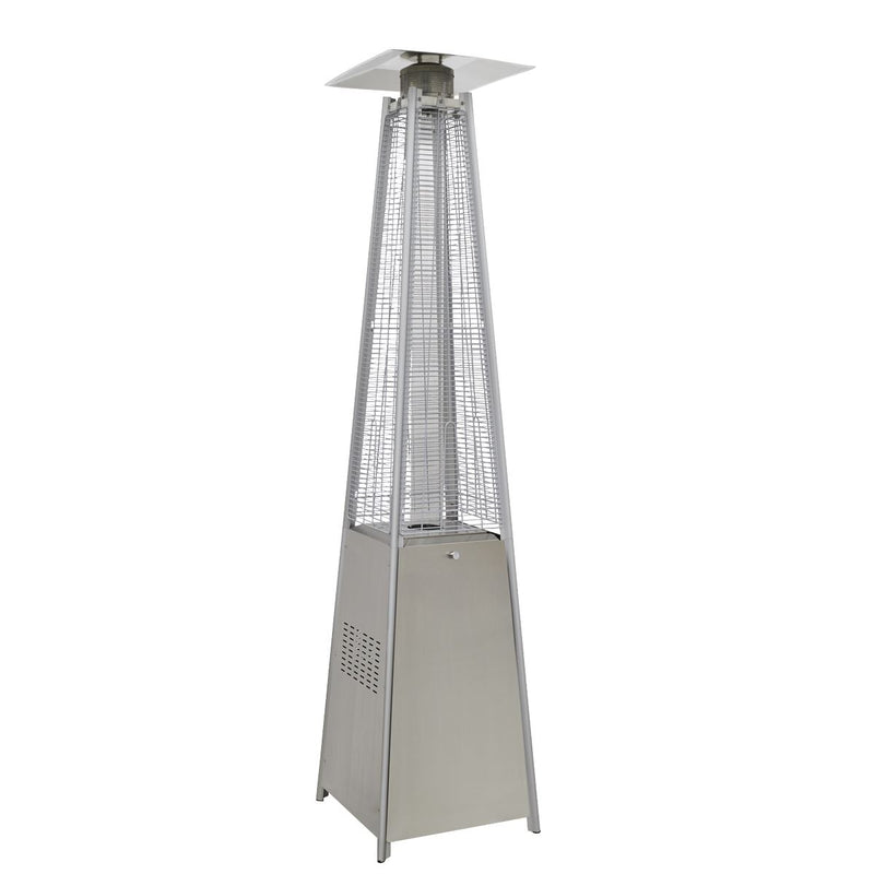 Sealey Dellonda 13kW Pyramid Gas Patio Heater 13kW Commercial/Garden Use - Stainless Steel DG99