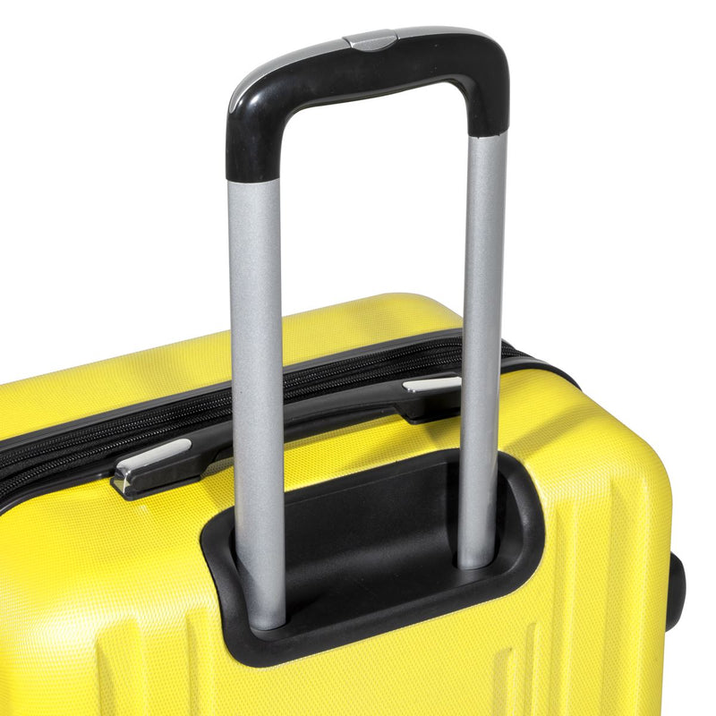 Sealey Dellonda Lightweight ABS Luggage Set with TSA Lock - Yellow DL124