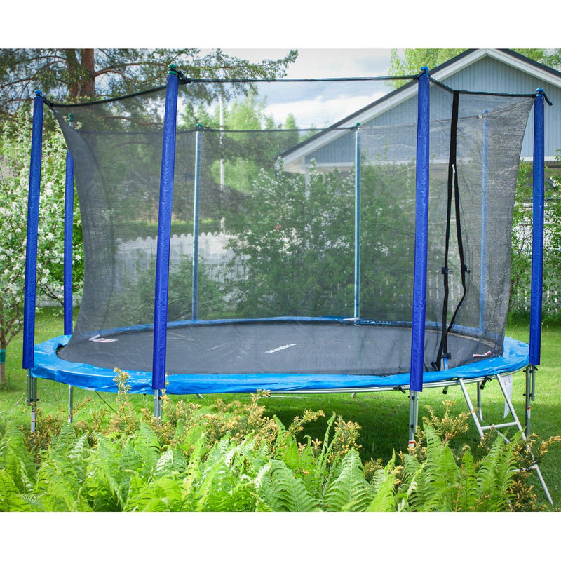 Sealey Dellonda Heavy-Duty Outdoor Trampoline with Safety Enclosure Net 12ft DL69