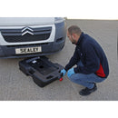 Sealey Oil/Fluid Drain & Recycling Container with Wheels 57L DRP09