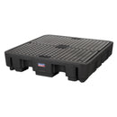 Sealey 4 Drum Polyethylene Barrel Bund/Spill Pallet 1380 x 1290 x 280mm DRP18