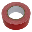 Sealey Duct Tape 50mm x 50m - Red DTR