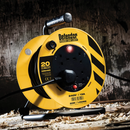 Defender Cable Reel 4 Way Extension Lead Industrial 20 Metre 230v 13A E86465