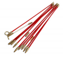 Cable Access Kit 13pc Electricians Wire Puller Rods 3.3M Wire Cavities EL111