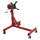 Sealey Folding 360� Rotating Engine Stand with Geared Handle Drive 450kg Capacity ES480D