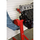 Sealey Folding 360� Rotating Engine Stand with Geared Handle Drive 450kg Capacity ES480D