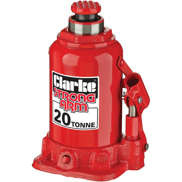 CLARKE BOTTLE JACK 20T HEAVY DUTY CAR VAN 20 TON TONNE FLOOR HYDRAULIC CBJ20B